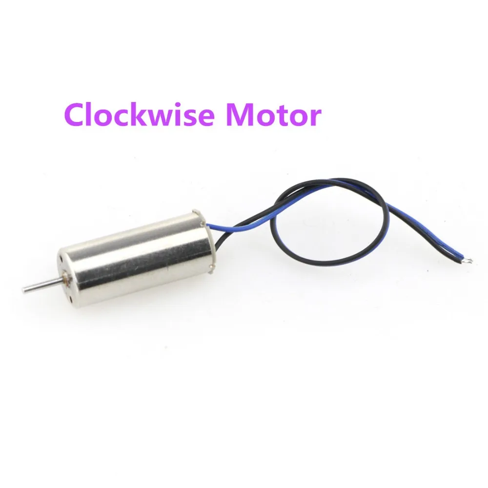 HOBBYINRC 1Pc For DJI TELLO Clockwise CW Motor Electrical Machine for DJI Drone UAV Flight Accesories - Black and Blue Wire