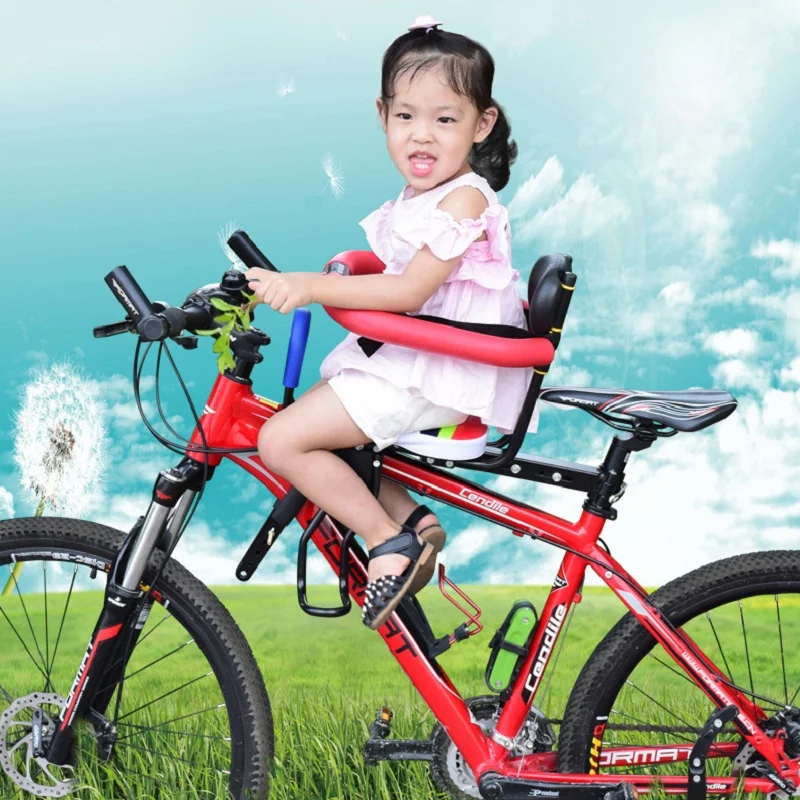 Велосипедное детское Быстроразъемное сиденье MTB горный велосипед электрическое детское сиденье детское безопасное переднее сиденье Sella Carbonio велосипедное седло