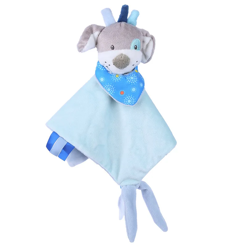Детские плюшевые успокаивающие полотенца, одеяло для новорожденных, мягкая игрушка, чучело, для младенцев, пеленка, успокаивающее полотенце, плюшевые удобные игрушки, медведь, кукла - Цвет: 25.5x26cm TH049