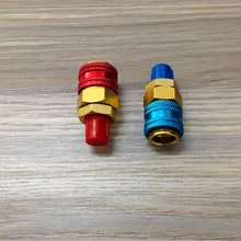 Starpad Для R134A совместных автомобильной кондиционер и фторид инструмент хладагента зарядки фреон хладагент быстрый разъем