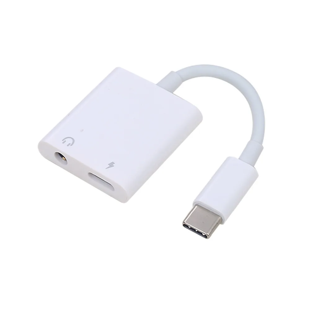 Адаптер для наушников 2 в 1 с разъемом USB C на 3 5 мм быстрой зарядкой А телефона Pixel HTC