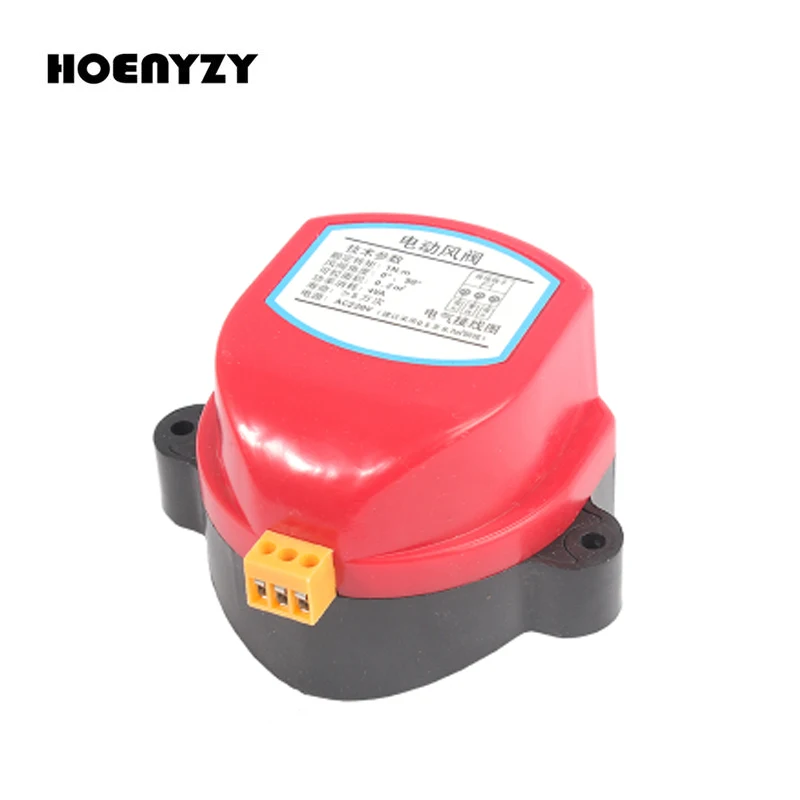 

220V Actuator for Air damper valve 12V/24V Electric air duct motorized damper Wind valve Driver 1NM for ventilation pipe