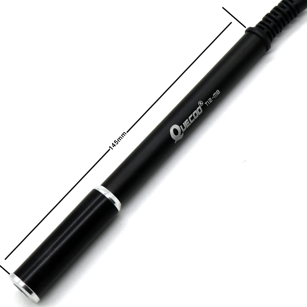 Новое поступление T12-M8 алюминиевый сплав черная ручка для O светодиодный/светодиодный цифровой электрический паяльник с T12-K паяльным наконечником