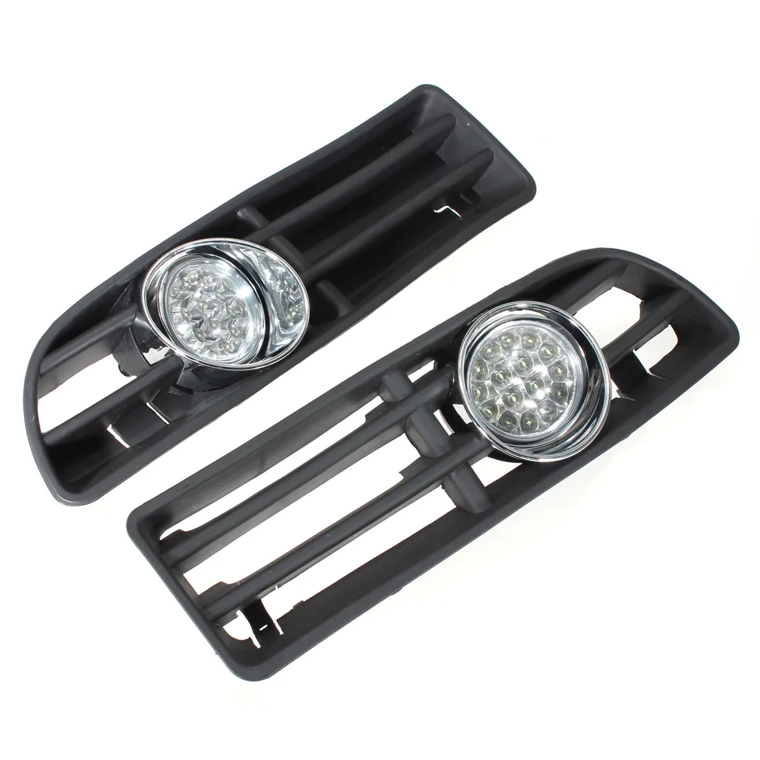 2pcs 55W Car LED Fog Lamp Grille Bumper with Harness for VW JETTA BORA MK4 1999 2000 2001 2002 2003 2004