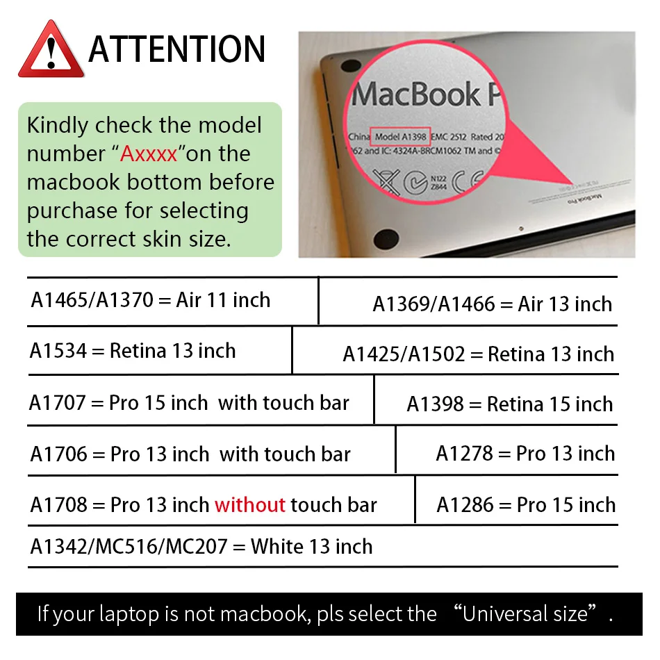 Защитная Наклейка для Apple Macbook Pro Air Retina 11 12 13 15 дюймов|laptop skin sticker|laptop decalskin decal |