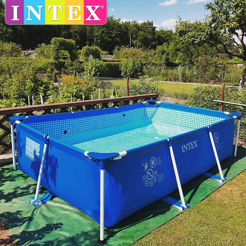 2019 Intex oversized family adult bracket swimming pool home thickened