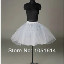 A line Свадебная Нижняя юбка, свадебные аксессуары короткий подъюбник невесты