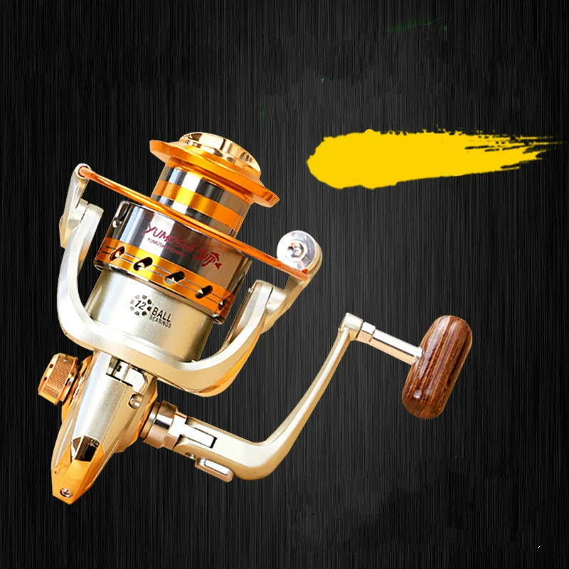  Yomores EFseries all-metal rocker arm spinning reel fishing reel 12 bearings