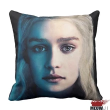 Daenerys Targaryen Stormborn Game of Thrones The Unburnt Mother of Dragons Multi Size Throw Pillow Case Free Shipping