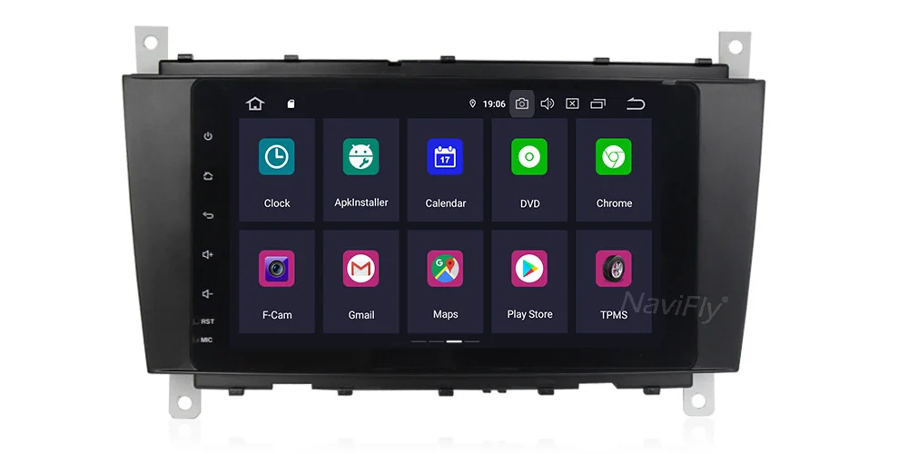 Best 8" Android 9.0 IPS DSP Car radio audio Player For Mercedes/Benz C-Class W203 C180 C200 CLK W209 CLS W219 GPS Navigation WIFI RDS 18