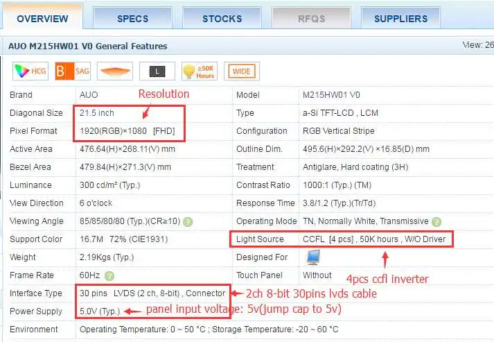 T. RD8503.03 Универсальный ЖК светодиодный ТВ контроллер драйвер платы ТВ/ПК/VGA/HDMI/USB+ 7 кнопочный+ 2ch 8bit 30 LVDS кабель+ 4 лампы инвертор