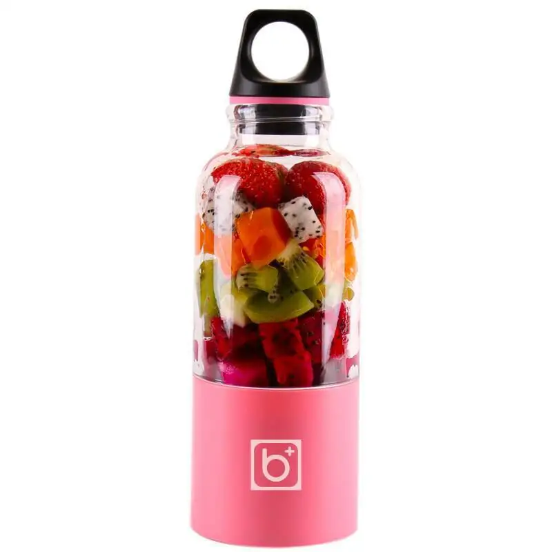 

10pcs Fruit Juicer Cup 500ml Portable Blender USB Connect Machine Extractor Rechargeable Blender Juicer Maker Bottle Squeezers