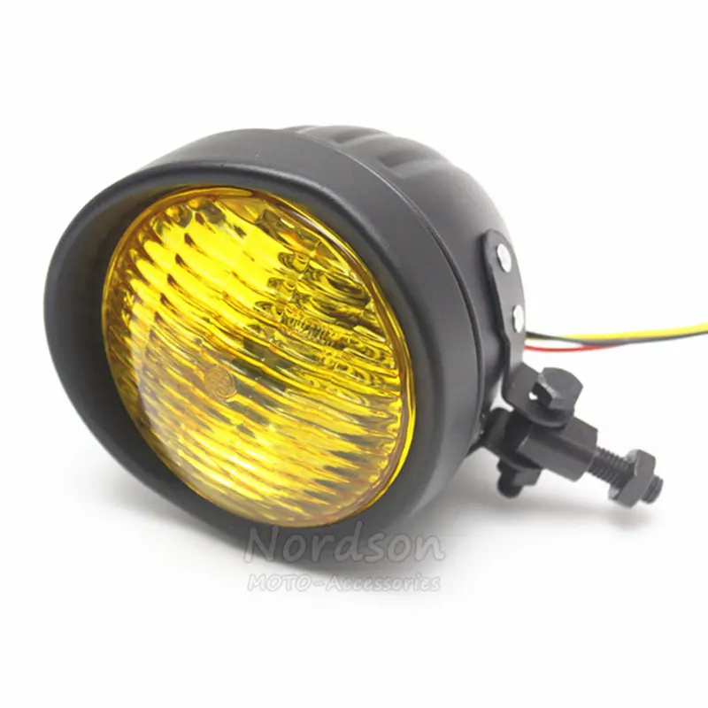 

Metal Custom Motorcycle Headlight Autobike Head Light Lamp For Harley Chopper Bobber Sportster cruiser Road King