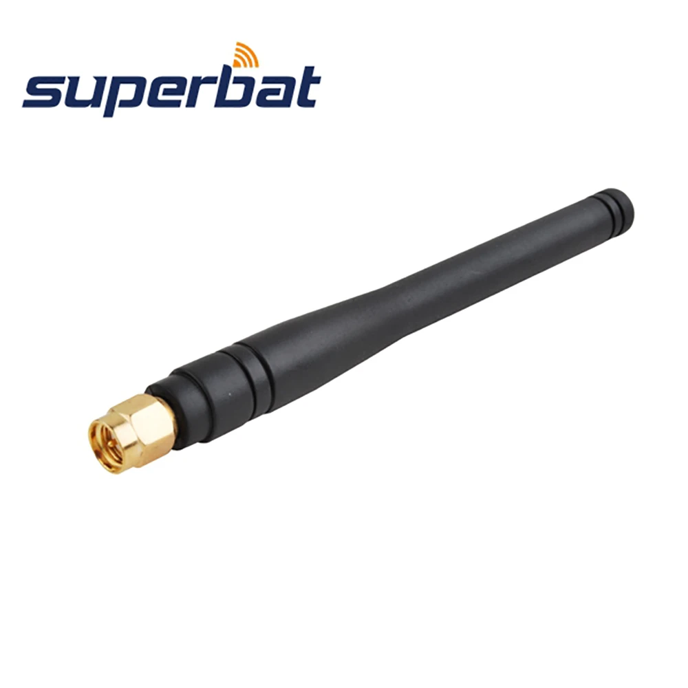 

Superbat 2.4GHz 3dBi WIFI Aerial Rubber Antenna SMA Male Connector Omnidirectional Wireless Booster Router WLAN PCI Card