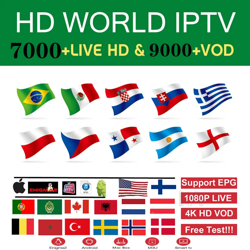 

IPTV subscription FULL HD Sports IPTV Europe french italain polish UK Germany Arabic iptv M3U code sports adults channel