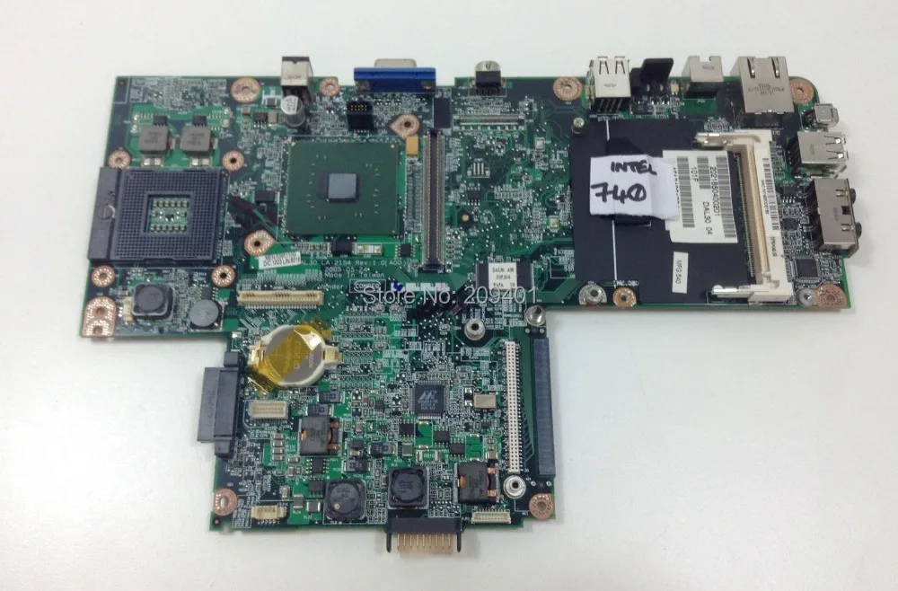 

Excellent quality Laptop Motherboard For Dell 6000 Mainboard 0X9237 LA-2154 Integrated Tested ok