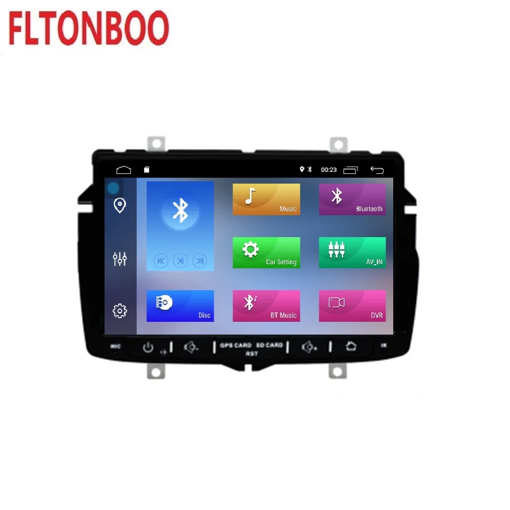 Perfect 8 inch Android 9 Car GPS Navigation for LADA VESTA ,radio dvd player,3g,wifi,steering wheel,touch screen,russia 24