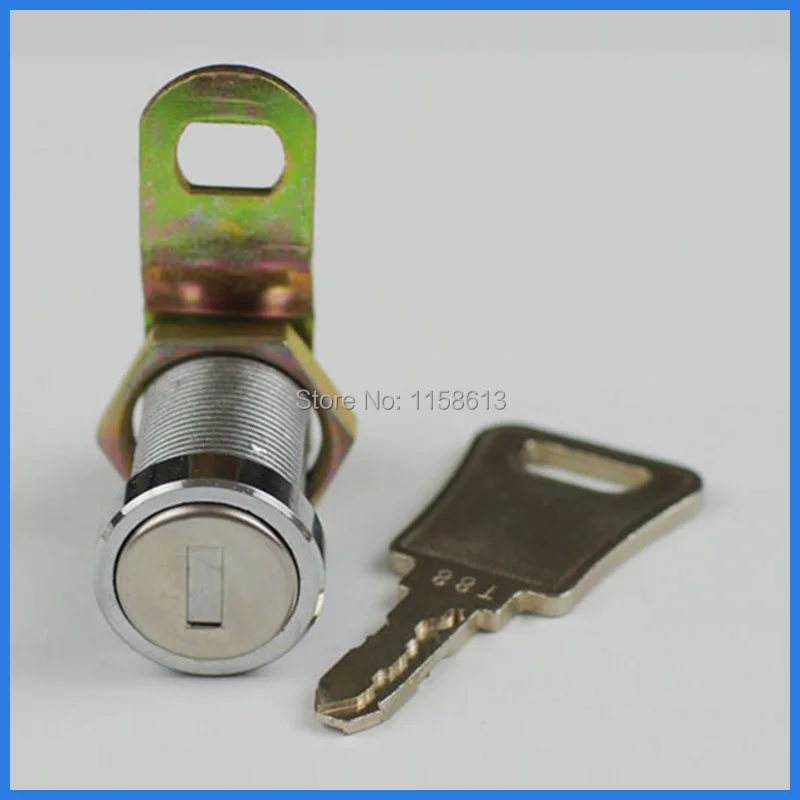 10 pieces 27mm waterproof dustproof keyed alike tubular cam lock