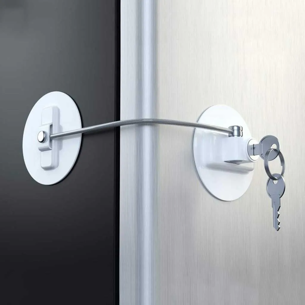 

2019 New Child Safety Lock Window Refrigerator Safety Limit Lock For Drawer Door Secur Safety Lock Large Windows