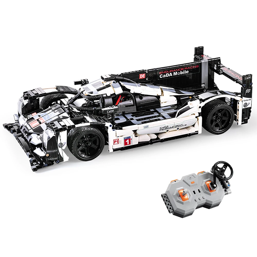 1589 шт. Совместимость с техникой MOC 4789 RC спортивный гоночный автомобиль