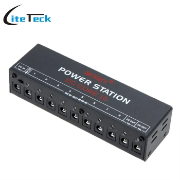 Portable Mini Power Supply for 9V 12V 18V Guitar Effects Pedal Ten Isolated Outputs DC-CORE10 New Arrivel