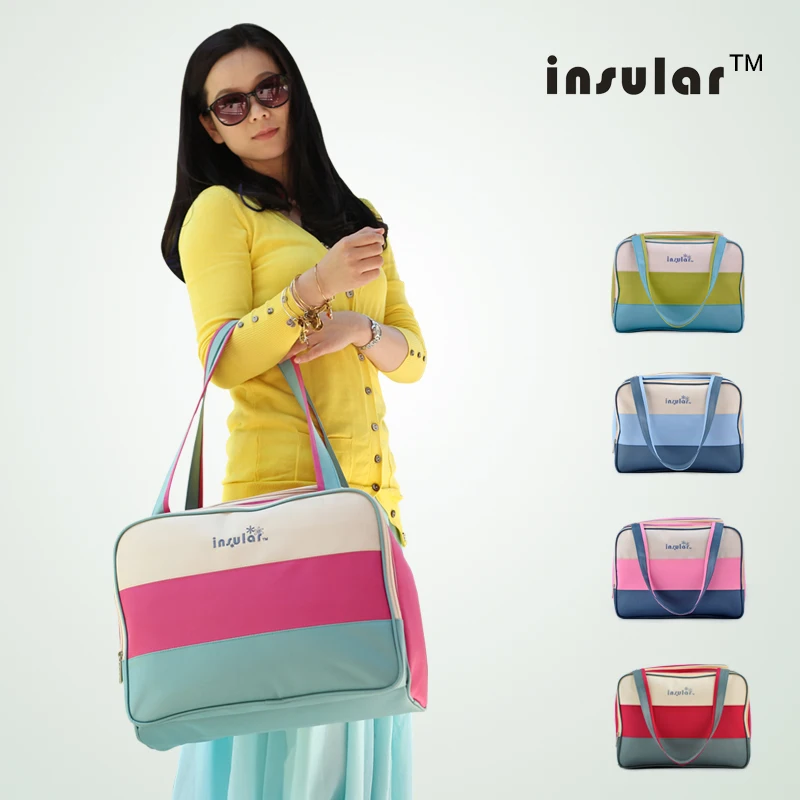 

Insular Larger Capacity Multi-function Portable Mommy Bag Fashion Large Capacity Durable Mother and baby bag