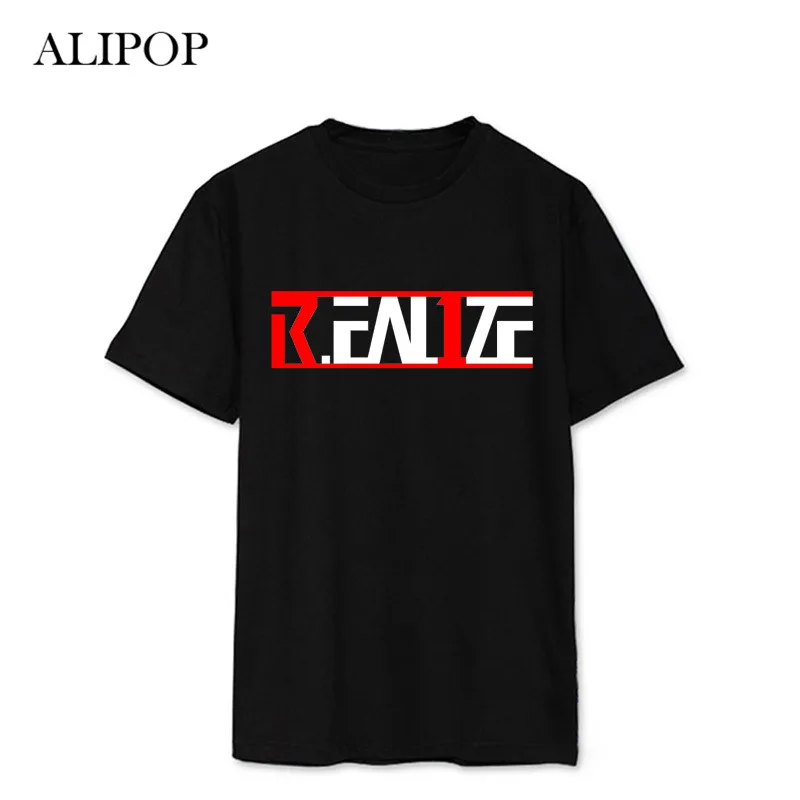Футболки Youpop Kpop VIXX с эксклюзивным альбомом REAL1ZE повседневная хлопковая одежда