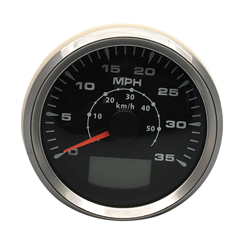 0 35MPH 55 км/ч GPS Спидометр Speedo одометр пробег с 8 видов цветов подсветкой 85 мм для