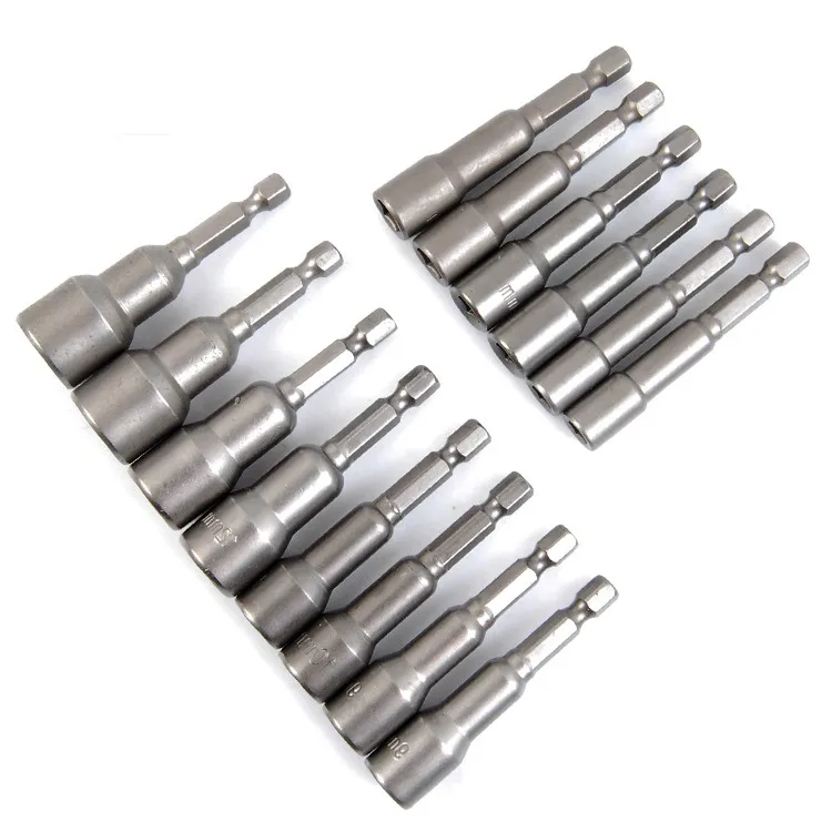 7 pcs per set six angle sleeve screwdriver wrench accessories