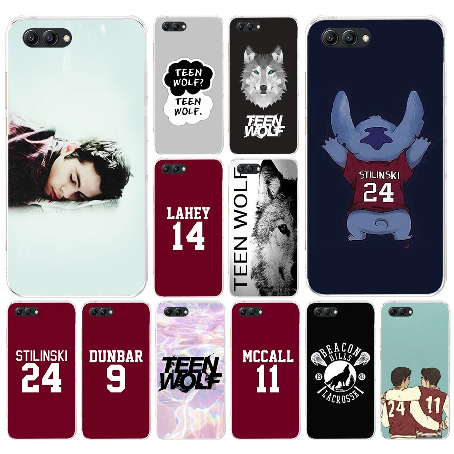

122FG Teen Wolf Stilinski Soft Silicone Tpu Cover Case for Honor 9 10 huawei p10 lite y6 prime 2018 mate 10 lite play p smart