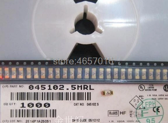 1808 SMD предохранитель 62MA 100MA 125MA 200MA 250MA 500MA 0.1A 0.2A 0.25A 0.5A 1A 2A 3A 4A 5A 6.3A 7A 8A 10A 0451 Littelfuse|Перемычки| |