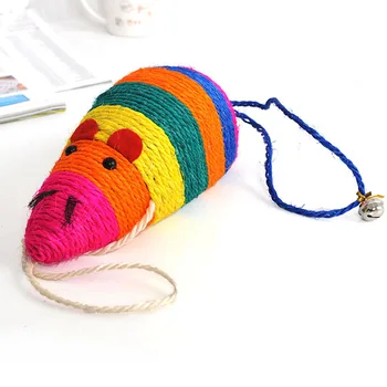 

Cute Cat Toys Mouse Shape Toy Chewing Plaything Pet Supplier