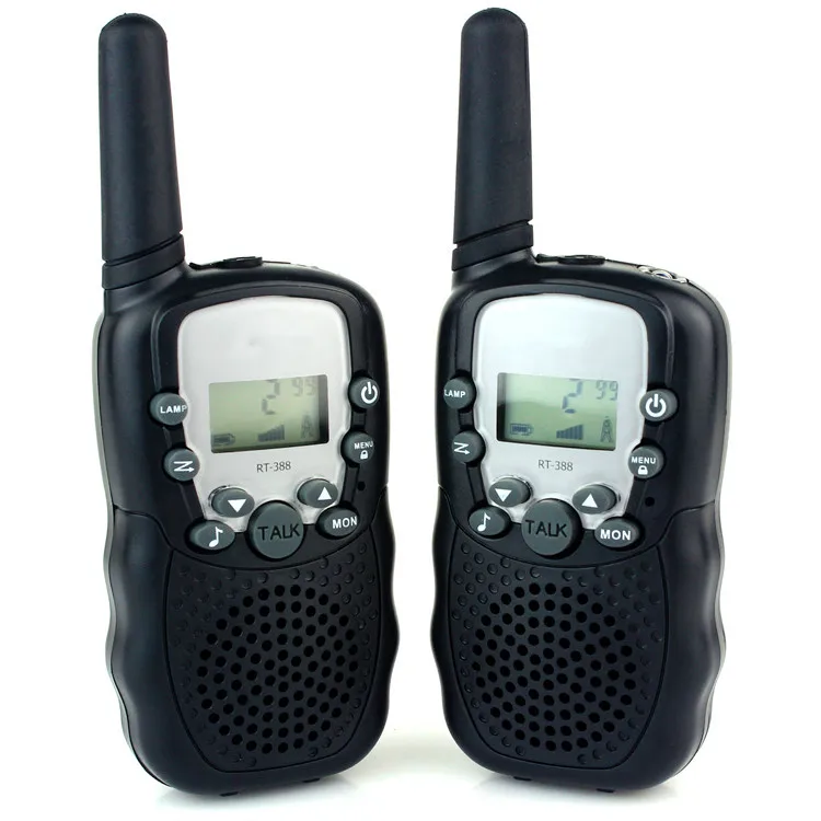 2 шт. = 1 пара RT-388 Walkie Talkie Игрушки для детей 0,5 Вт 22CH двухстороннее детское радио для мальчиков и девочек на день рождения Рождественский подарок GYH