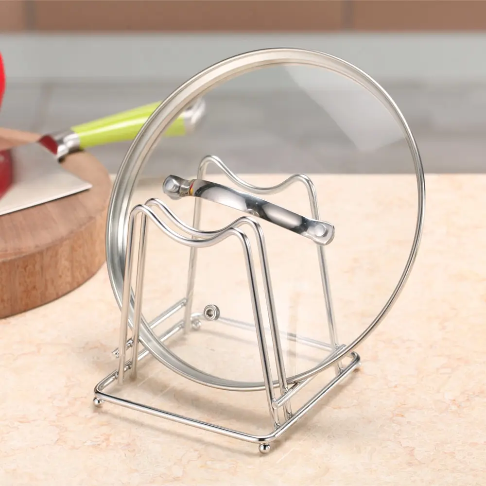 

Kitchen Rack Stainless Steel Cutting Board Holder Chopping Board Stand Storage Accessories Rack Household Storage Organizer
