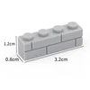 200pcs DIY Building Blocks Thick wall Figures Bricks 1x4 Dots Educational Creative Size Compatible With Brands Toys for Children ► Photo 2/5