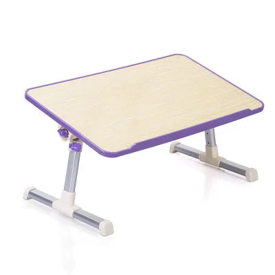 Простой стол для ноутбука, кровать, стол для студентов, для чтения, для учебы, складной компьютерный стол, маленький стол - Цвет: HH4720SPU