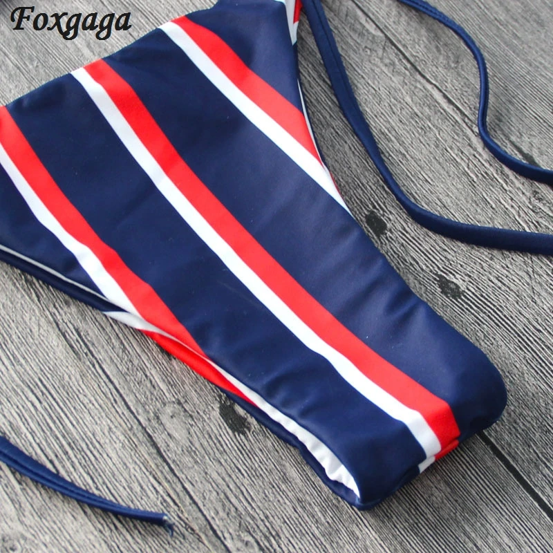 navy stripes bikini (5)