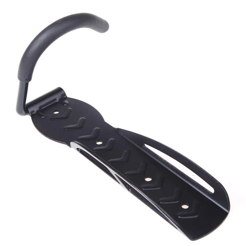 

Strong Steel & Rubber Bicycle Rack MTB Road Mountain Bike Wall Mounted Rack Stands Hanger Hook Bicycle Accessories Black