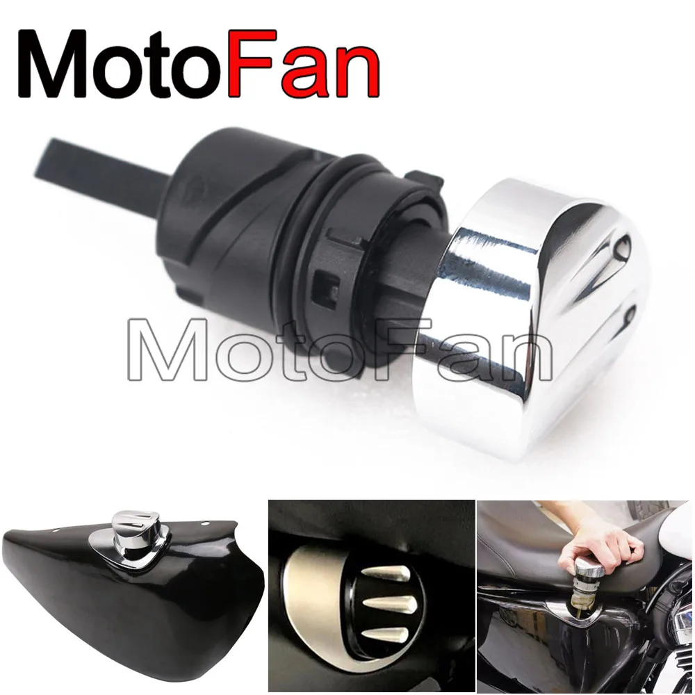

Chrome Motorcycle Oil Dipstick Dip Stick Filler Plug Replacement for Harley Davidson Sportster XL 1200 883 Forty Eight 2004-2018