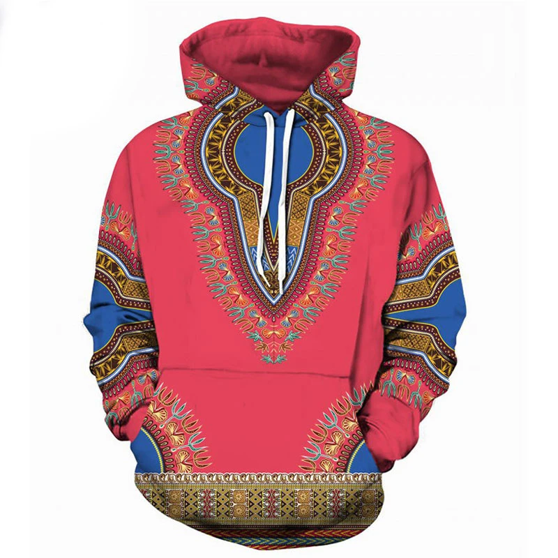 Для мужчин хипстер с Африканским принтом, одежда в африканском стиле свитер с капюшоном Фирменная Новинка Племенной этнический 3D толстовки Для мужчин Для женщин пуловер с капюшоном