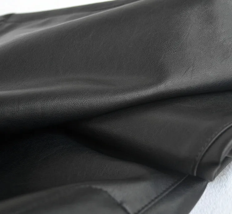 Модные брендовые длинные брюки из искусственной кожи для мытья воды, женские брюки-клеш в стиле уличного панк, тонкие кожаные брюки wq761, Прямая поставка