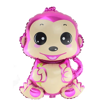 

Free shipping monkey baby foil balloon birthday balloon patry