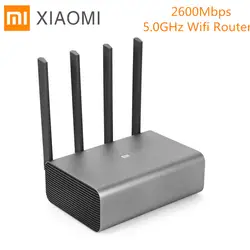 Xiaomi Mi роутер Pro R3P 2600 Мбит/с WiFi маршрутизатор умный беспроводной роутер Wifi 4 двойная антенна 2,4 ГГц 5,0 ггц Wifi сетевое устройство