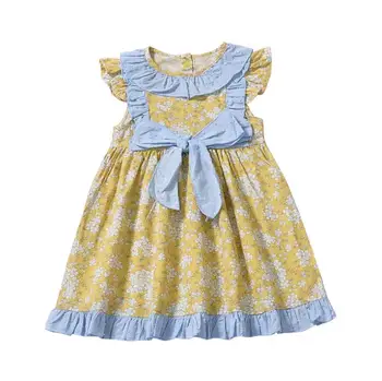 

Kids Toddler Baby Girl Party Clothing Dress Princess Cute Flower Dresses Holiday Girls