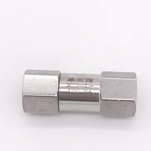 Комбинированный модульный обратный клапан 1/" 1/4" 3/" 1/2" 3/" 1" SS304 шлифовальный односторонний отдельный обратный клапан из нержавеющей стали