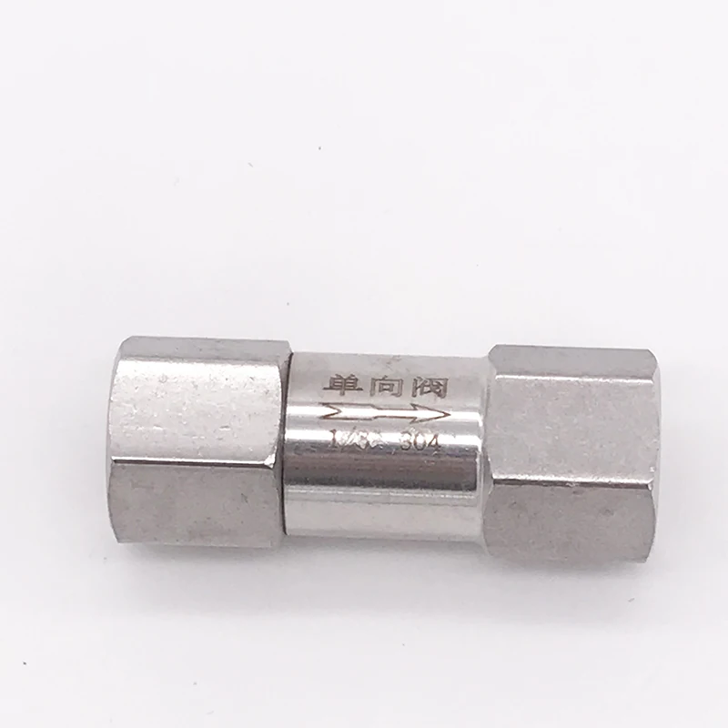 

Combined Modular check valve 1/8" 1/4" 3/8" 1/2" 3/4" 1" SS304 stainless steel Grinding one-way Separate check valve