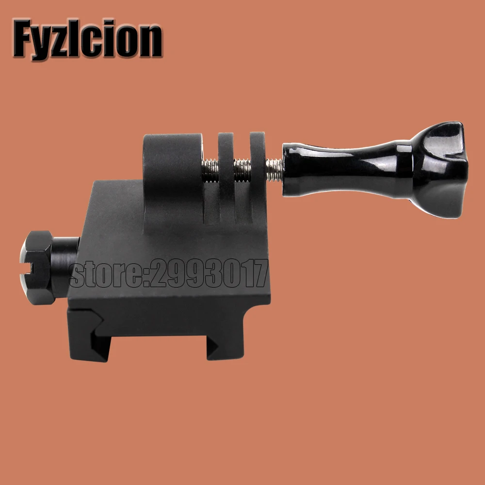 Fyzlcion الصيد الذهاب برو كاميرا محول 20 مللي متر Picatinny ويفر السكك الحديدية جبل اكسسوارات