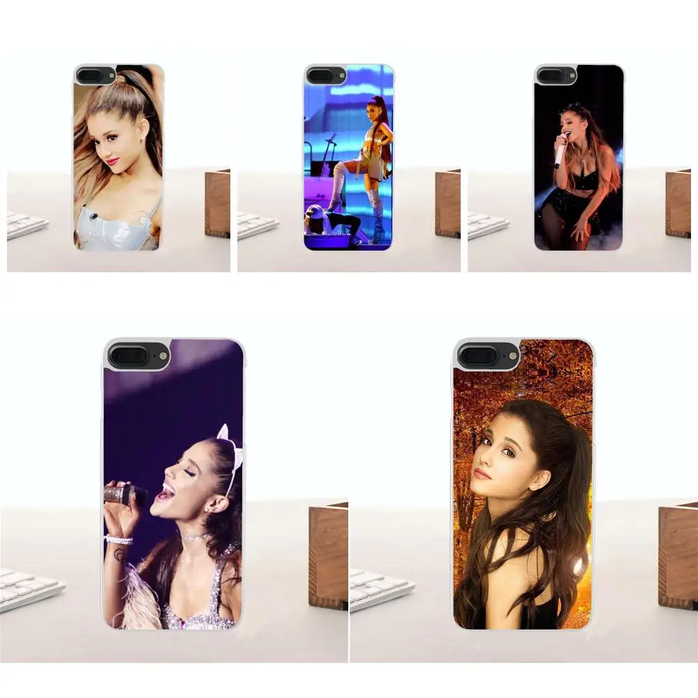 

Bixedx For Apple iPhone 4 4S 5 5C SE 6 6S 7 8 Plus X For Apple iPhone 4 4S 5 5C SE 6 6S 7 8 Plus X TPU Phone Ariana Grande
