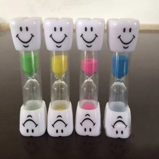 new arrivals hot selling kawaii multicolor 3 minute hourglass kids 3minute timer