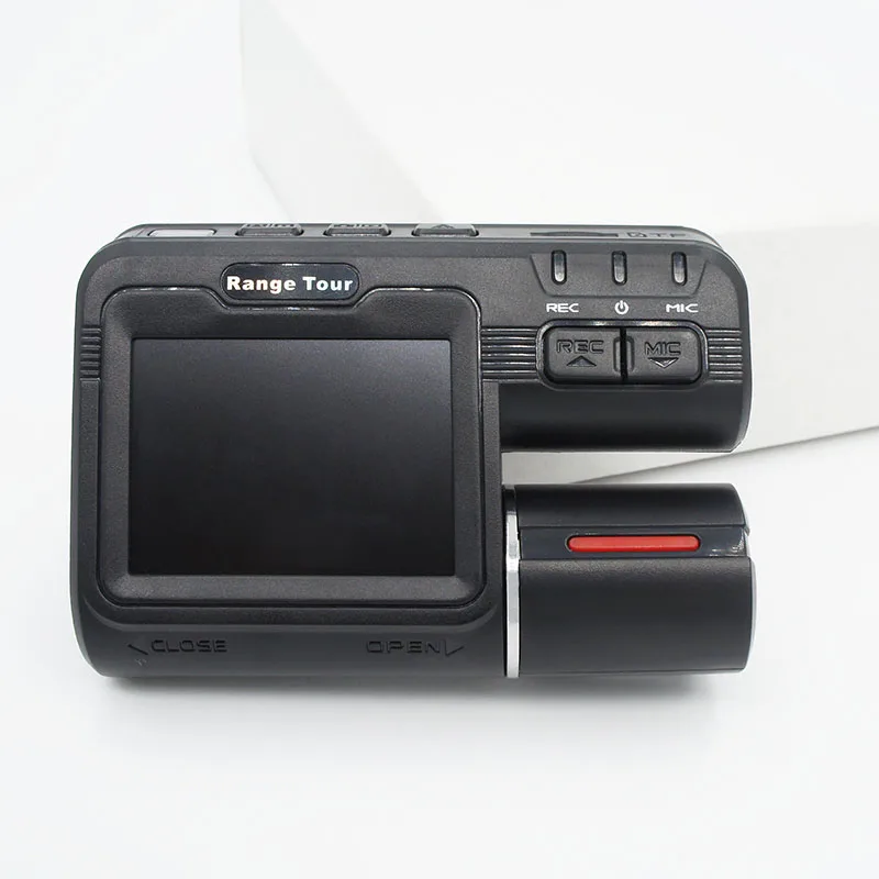Автомобильный видеорегистратор с двумя объективами I1000S Full HD 1080P 2," lcd Dash Cam+ камера заднего вида+ 8 ИК светодиодный светильник ночного видения H.264